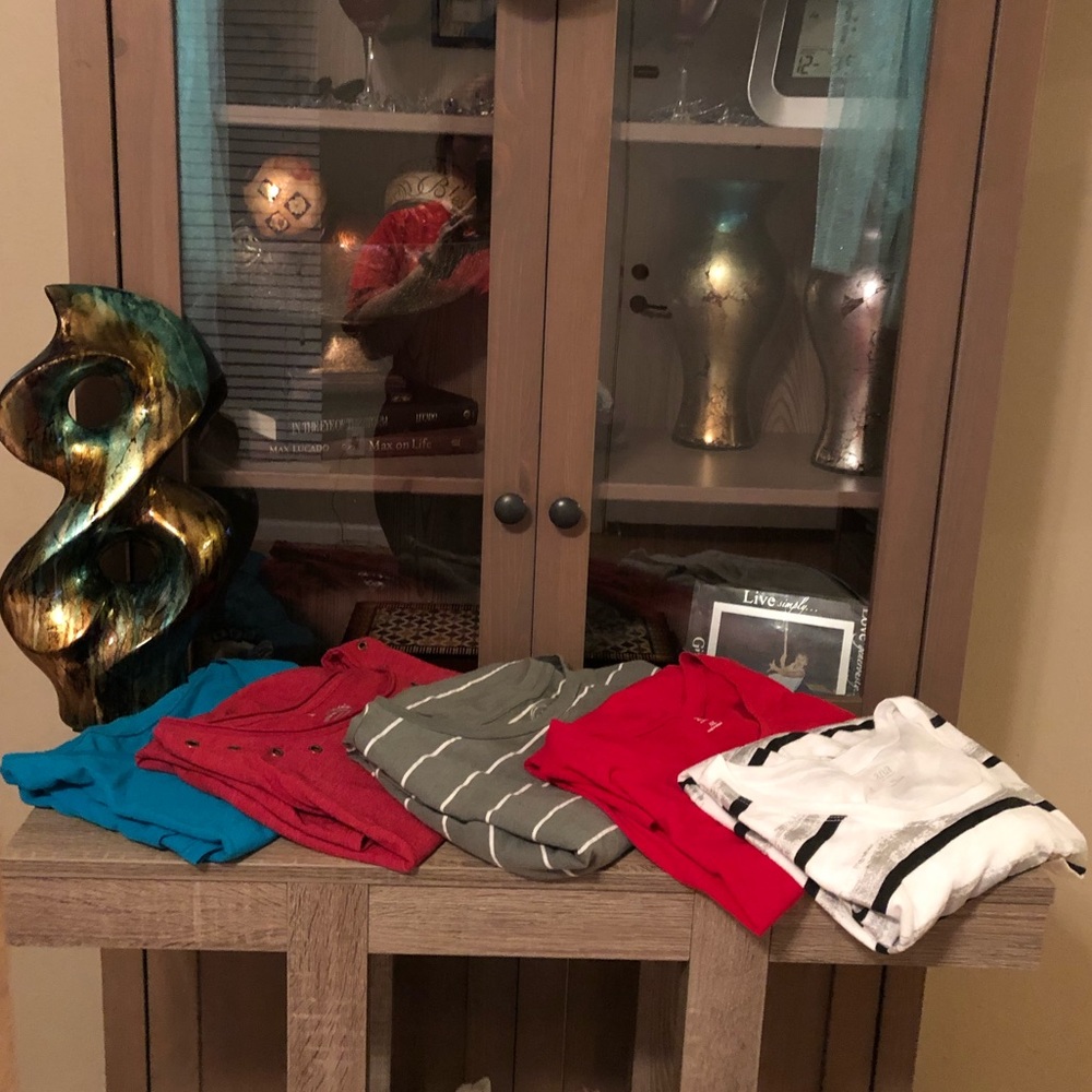 (5) pack of Shirts-2X